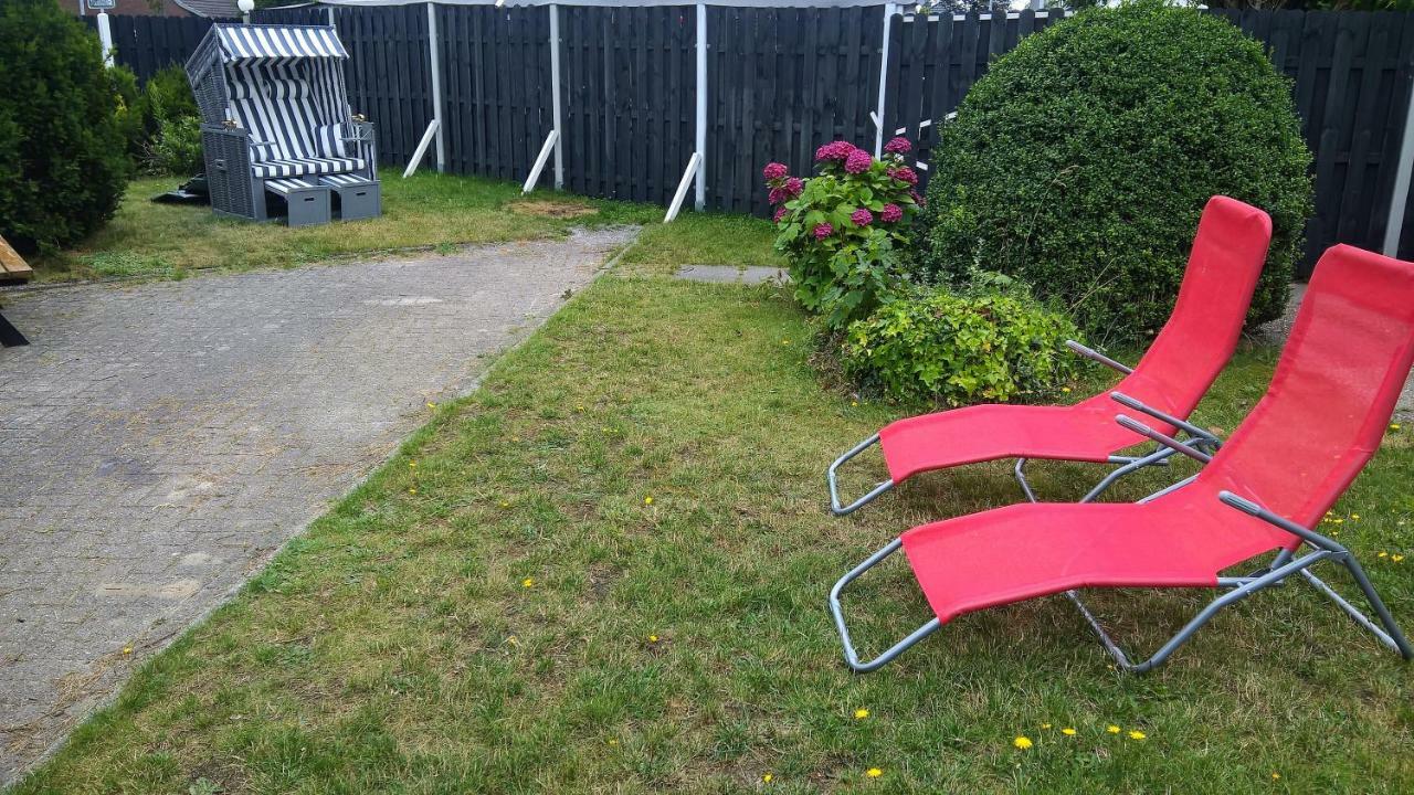 Ferienwohnung Mit Eigenem Garten In Schortens Buitenkant foto